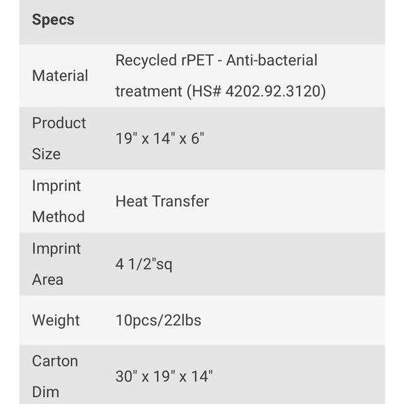 Acehigh 'Canyon' 15 Inch Laptop/Tablet Compartment Multi-Zipper HP Logo Backpack - Picture 6 of 12